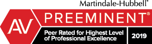 AV PREEMINENT Peer Rated for Highest Level of Professional